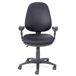 Nomi chair in Black front view