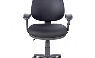 Nomi chair in Black front view