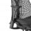 Sayl chair in black with mesh back close up