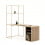 allermuir at home crate desk with open storage