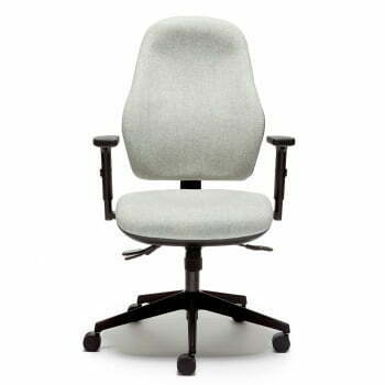Orthopaedica Office chair in grey fabric