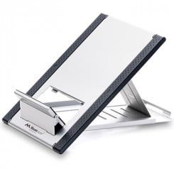 angled front view of laptop stand by Mousetrapper