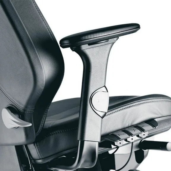 RH Logic 400 Leather Ergonomic Office Chair