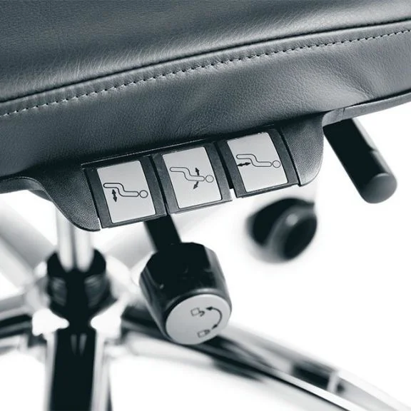 RH Logic 400 Leather Ergonomic Office Chair