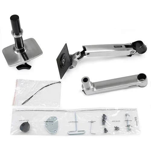 LX Desk Monitor Arm - Polished Aluminium