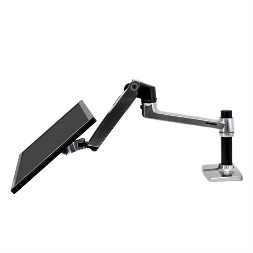 LX Desk Monitor Arm - Polished Aluminium