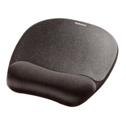 Memory Foam Wrist Rest and Mousepad Black